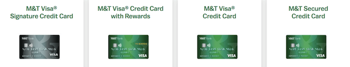 Tarjetas de crédito MTB.