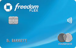 Chase Freedom Flex es una de las mejores tarjetas de crédito.