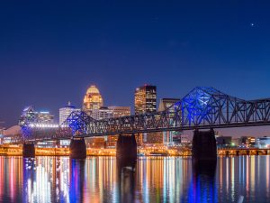 Louisville, Kentucky. Las ciudad más grande de Kentucky.