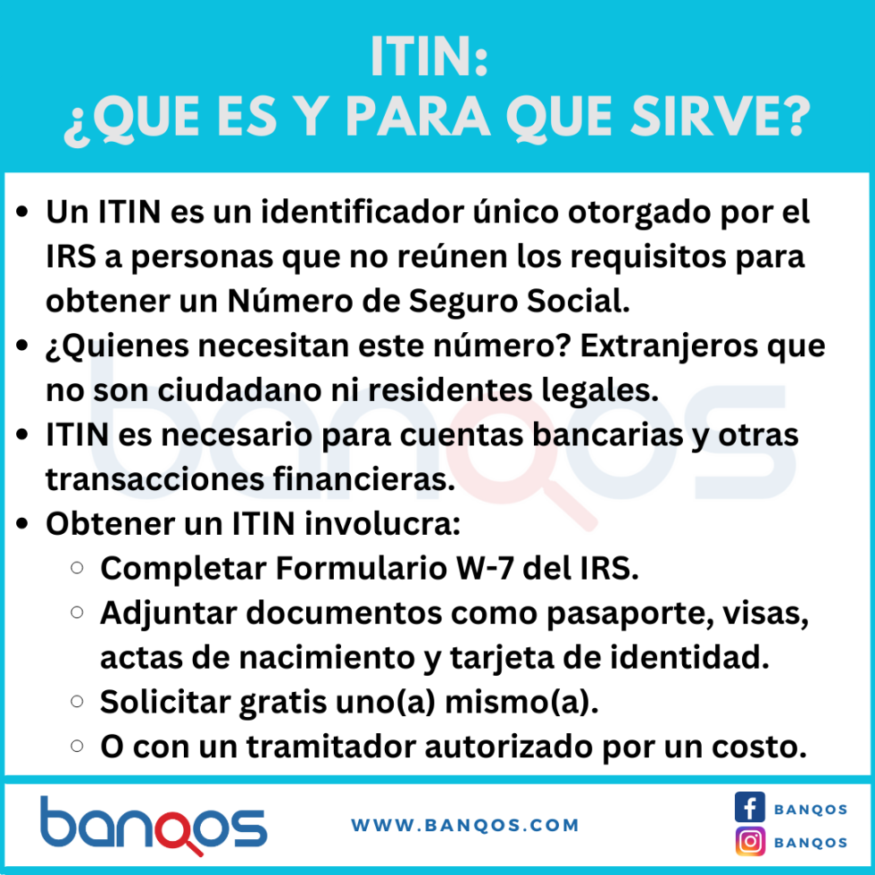 Itin ¿qué Es Y Para Qué Sirve Guía Completa 0172